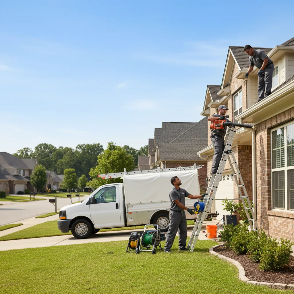 Home Gutter Service in Denton, GA near me